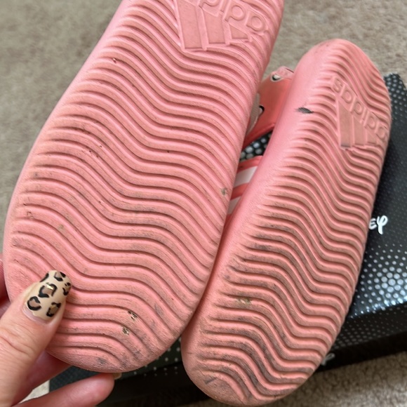 Water sandals, Crocs & Addidas, Mini Mouse, Disney sandals, size 1, pink sandals - Picture 6 of 10